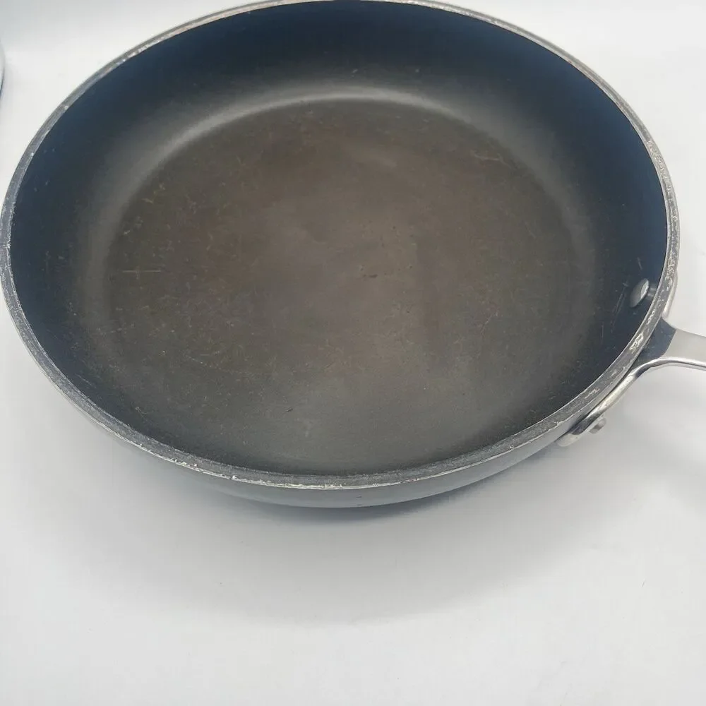 All Clad 10 Inch Skillet Frying Pan Hard Anodized Nonstick No Lid